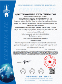 Quality Management System Certification
