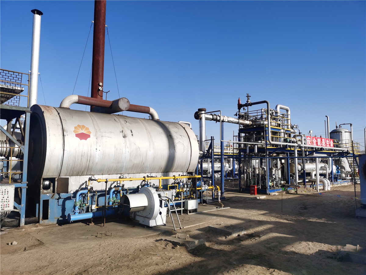 Continuous thermal energy of Qinghai Petroleum Fourth Oil Production Plant