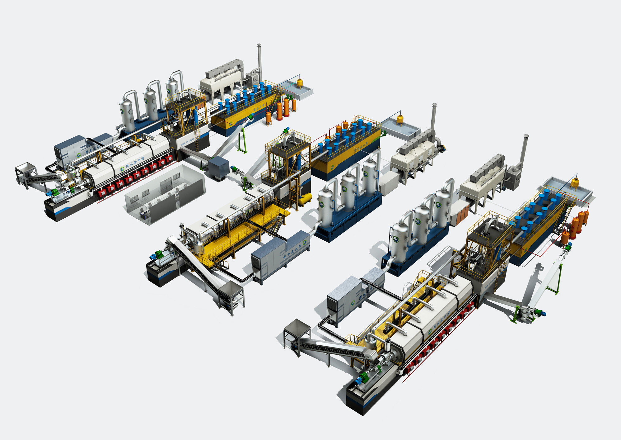 Fully automatic continuous pyrolysis equipment